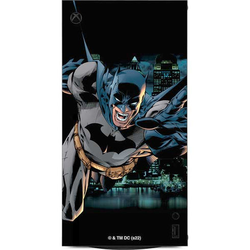DC Comics Batman All Star Batman & Robin, The Boy Wonder Action Pose Art BY Jim Lee XBox Series X Digital Edition Console Skin